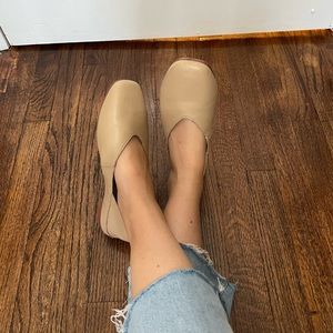 Empress Beige Ballet Flats